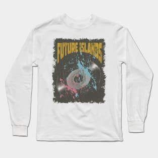 Future Islands Vintage Vynil Long Sleeve T-Shirt